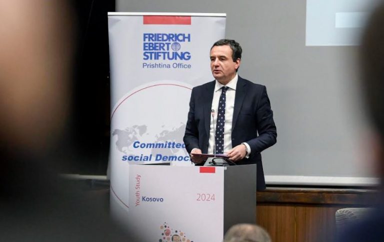 Kurti në konferencën FES-it: Rinia historikisht ka qenë pjesë e vendimeve të mëdha