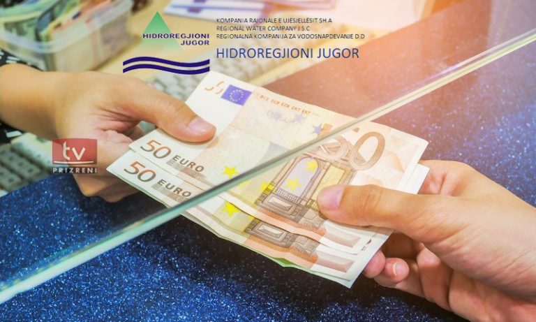 Hidroregjioni Jugor apelon qytetarët që para përmbylljes së vitit, t’i kryeni pagesat e faturave të ujit