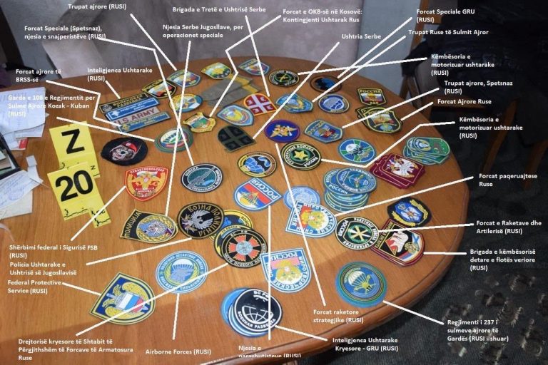 Kurti ekspozon detaje nga emblemat serbo-ruse të sekuestruara në veri