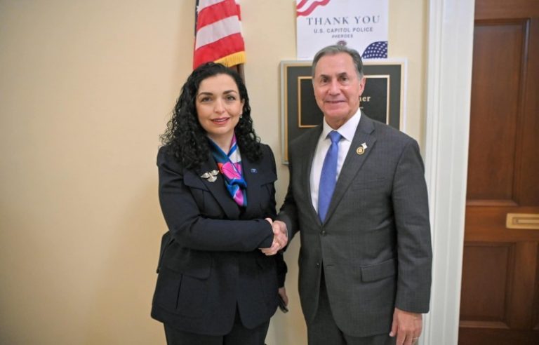 Osmani takon kongresistin Palmer: SHBA-ja aleati ynë kryesor