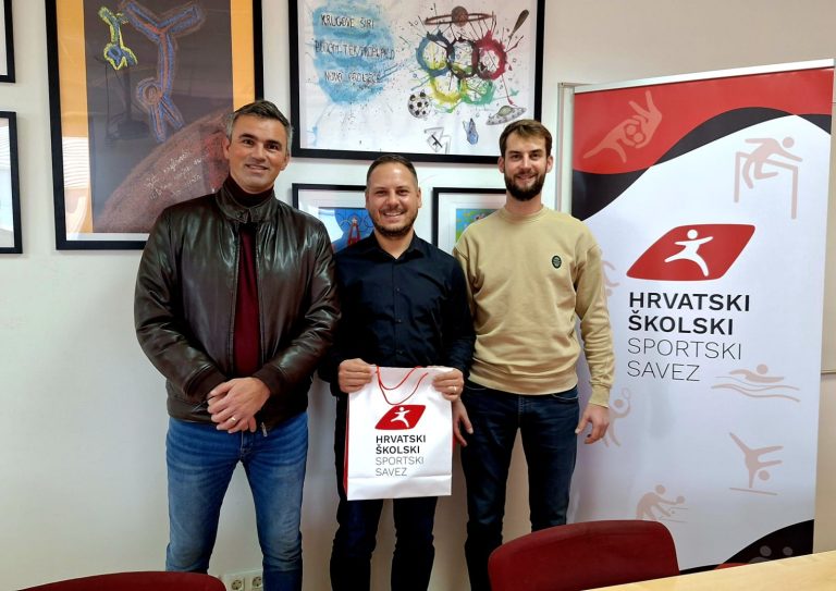 Menaxheri kombëtar i programit “Sporti në shkolla”, Dren Marseli, vizitë Shoqatës Kroate të Sporteve Shkollore