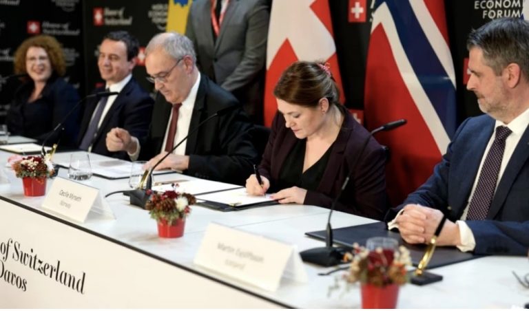 Kosova nënshkruan Marrëveshje për Tregti të Lirë me EFTA-n