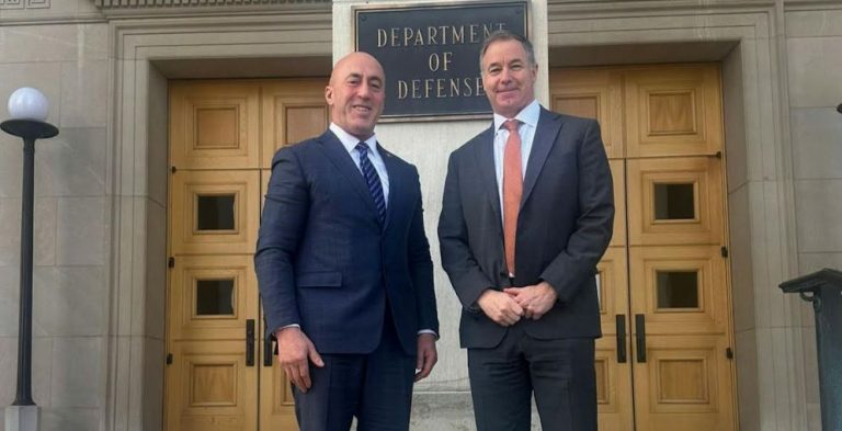 Haradinaj në Pentagon, diskuton për antarësimin e Kosovës në NATO