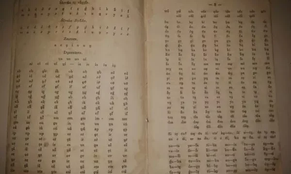 ​Abetarja e parë në gjuhën shqipe u botua para 128 viteve