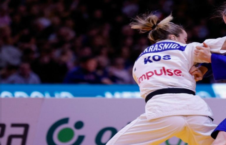 Distria Krasniqi fiton medaljen e bronztë në Grand Slamin e Parisit