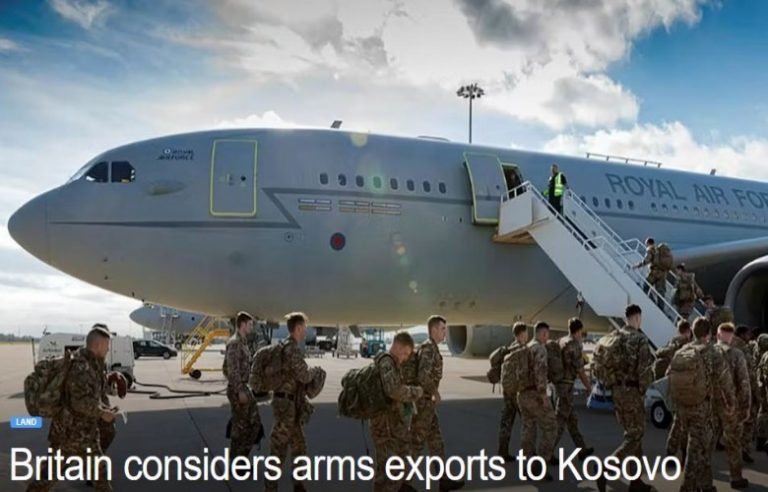 Britania po konsideron eksportimin e armëve në Kosovë
