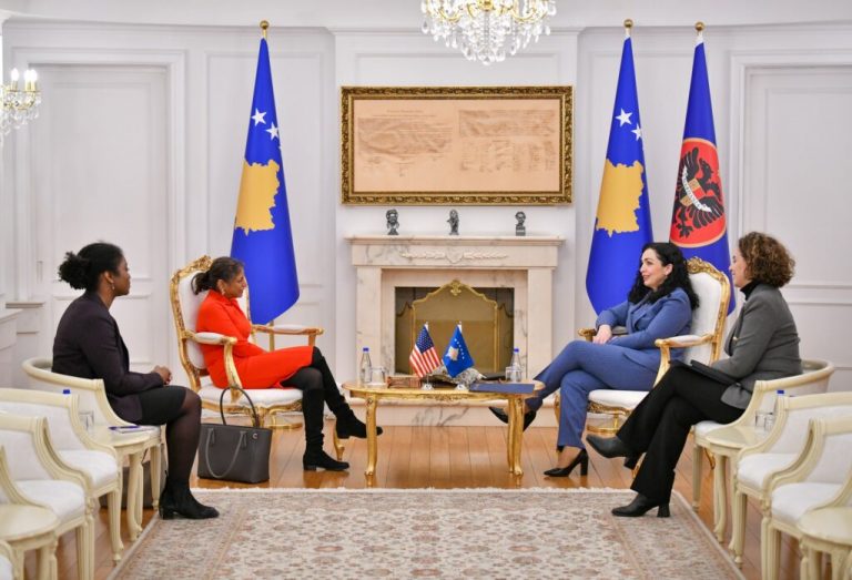 Osmani takoi diplomatët e vendeve perëndimore të akredituar në Kosovë, diskutuan për procesin zgjedhor dhe sigurinë