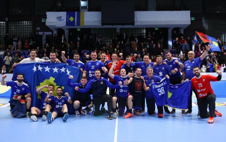 Kosova fiton ndaj Ukrainës 31-30 dhe shpreson për Evropianin e hendbollit