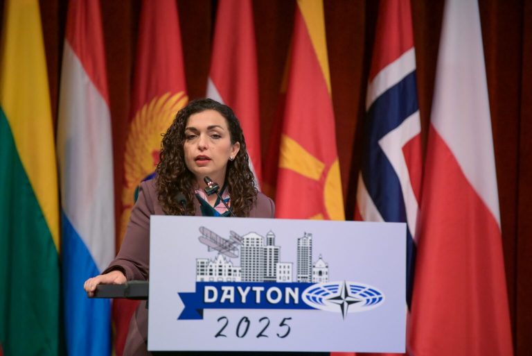 Osmani në Dayton: Është koha që NATO t’i hap dyert partnerëve si Kosova