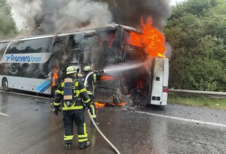 Merr flakë një autobus që po udhëtonte nga Kosova në Gjermani