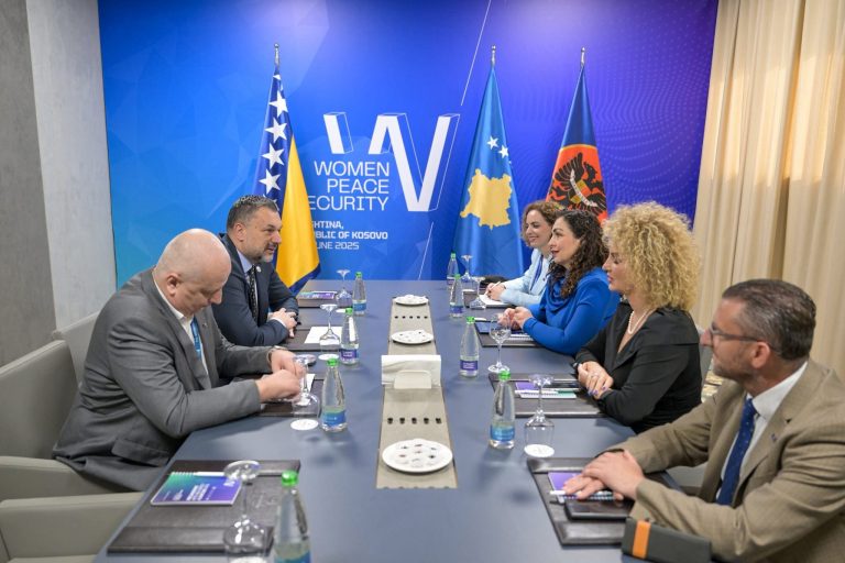 Osmani pret Ministrin e Punëve të Jashtme të Bosnjë e Hercegovinës, flasin për bashkëpunim midis dy vendeve