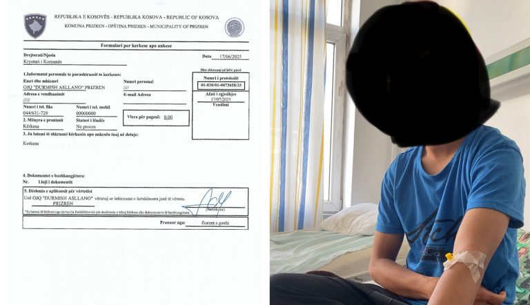 Organizatat joqeveritare nga komuniteti rom në Prizren, me kërkesë për ndarjen e një ndihme financiare emergjente për viktimën e sulmit të fundit në Prizren