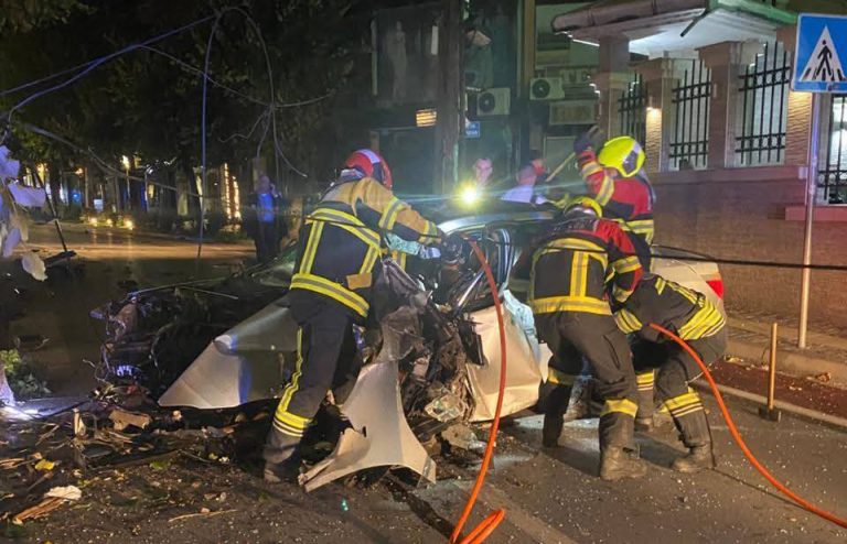 Tre persona të lënduar në një vetaksident në Prizren