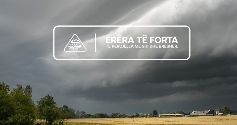 Erëra të forta me shi dhe breshër, KEDS njofton për ndërprerje të energjisë në disa nga zonat e prekura