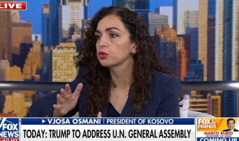 Osmani thotë se Trumpi e parandaloi përpjekjen e Serbisë për përshkallëzim në maj