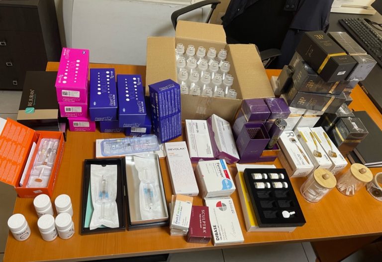 Kapen produkte kozmetike dhe farmaceutike në Vërmicë, ishin të padeklaruara