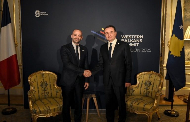 Kurti dhe Haddad flasin për forcimin e lidhjeve Kosovë-Francë