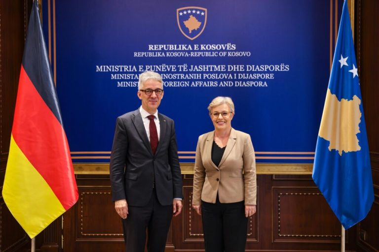Gërvalla priti në takim ambasadorin e ri gjerman