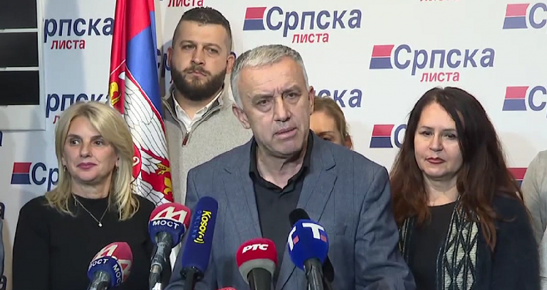 Kryetari i Listës Serbe falënderon Vuçiqin për mbështetje në zgjedhjet e 12 tetorit