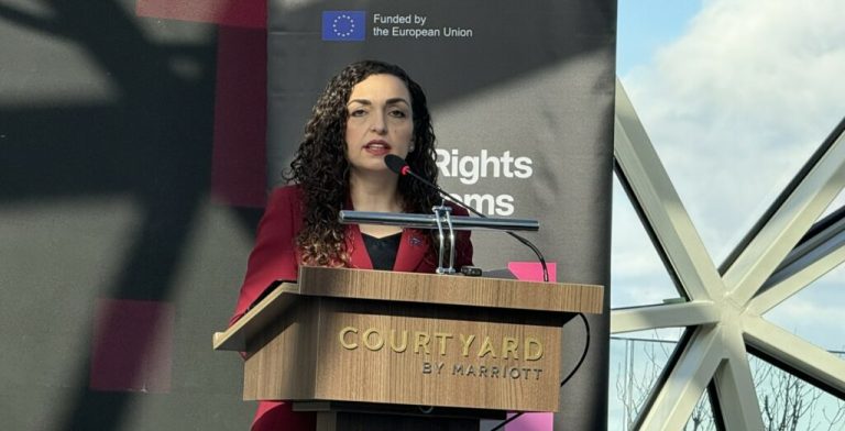 Osmani në konferencën e BIRN: Kosova përballet me rreziqe që prekin sigurinë dhe demokracinë digjitale