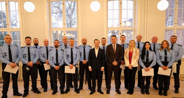 15 zyrtarë korrektues të Kosovës përfundojnë trajnimin në Danimarkë