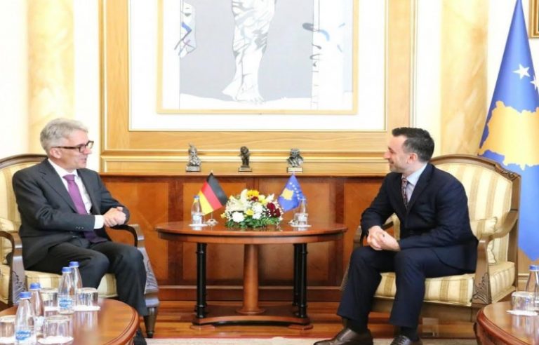 Basha priti ambasadorin e Gjermanisë, Reiner Rudolph