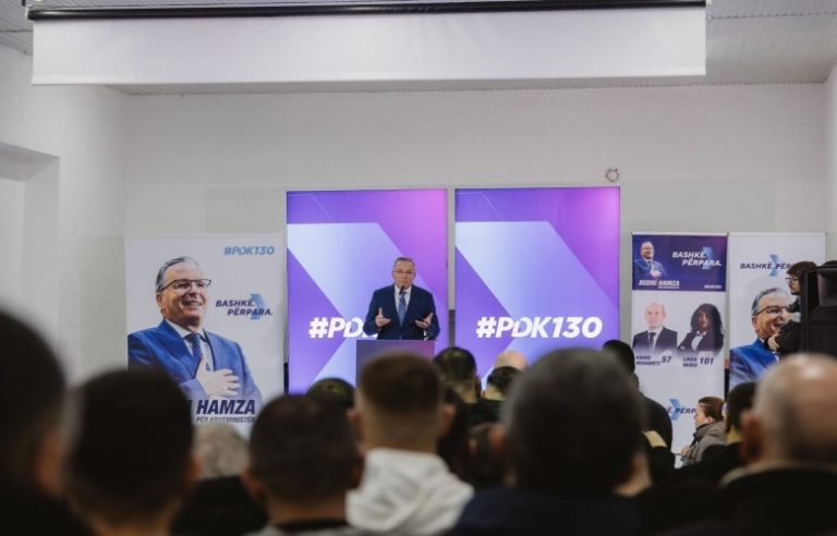 PDK në Dragash, Bedri Hamza premton zhvillim ekonomik dhe mirëqenie