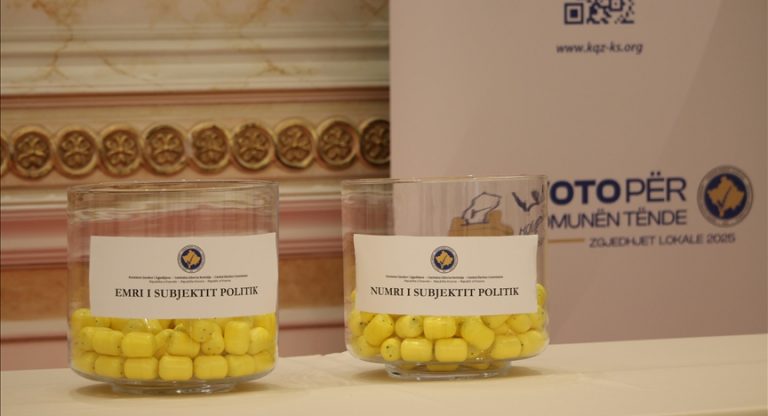 Sot hedhet shorti për renditjen e partive në fletëvotim