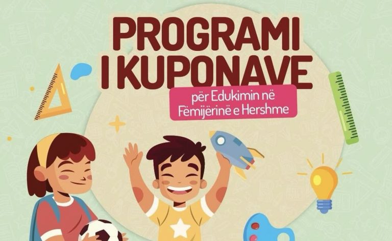 313 fëmijë nga familjet në asistencë sociale përfitojnë nga Programi i Kuponëve për edukimin e hershëm