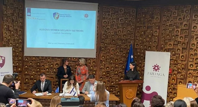 ​Kosova lanson Rrjetin e parë të Grave në Siguri, nënshkruan memorandume