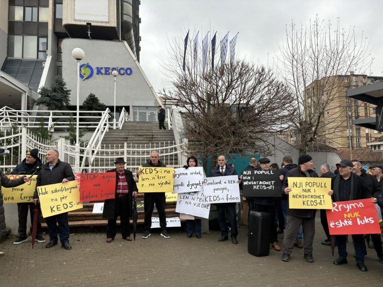 Qindra qytetarë protestuan kundër kërkesës për ngritje të çmimi të energjisë elektrike